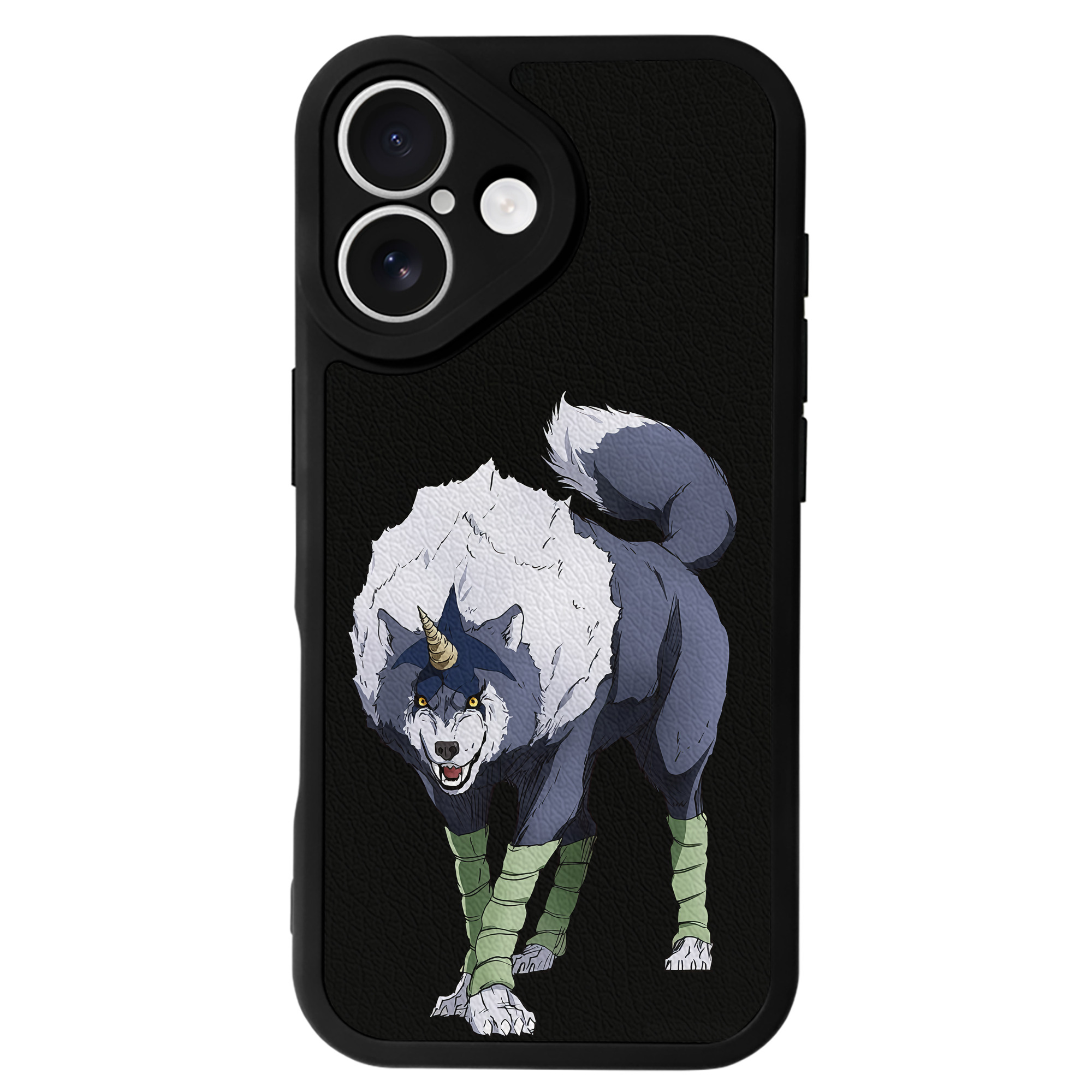 （画像用） 転スラ Regarding Reincarnated to Slime 【iPhone 16シリーズ対応】シリコンスマホケース（レザー調） 材質：シリコン